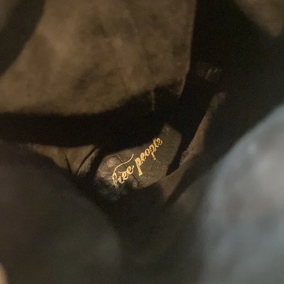 Free People black suede boots - Picture 5 of 7